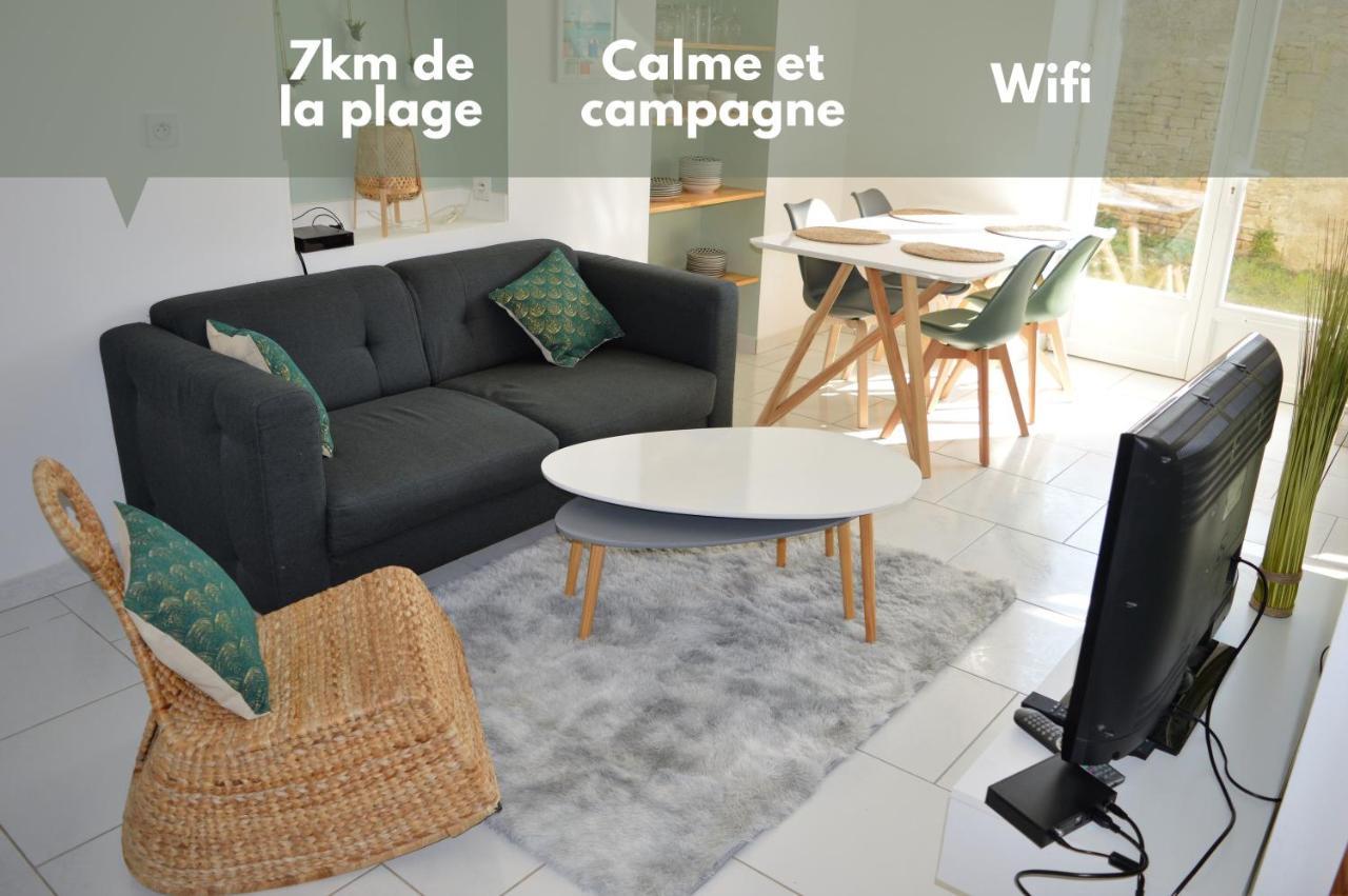 Villa Entre Terre Et Mer - Maison Pour Se Ressourcer Colombiers-sur-Seulles Exterior foto