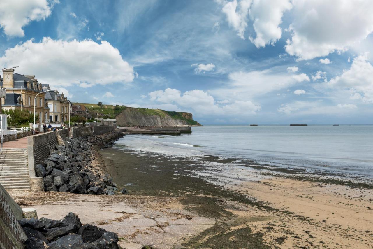 Villa Entre Terre Et Mer - Maison Pour Se Ressourcer Colombiers-sur-Seulles Exterior foto